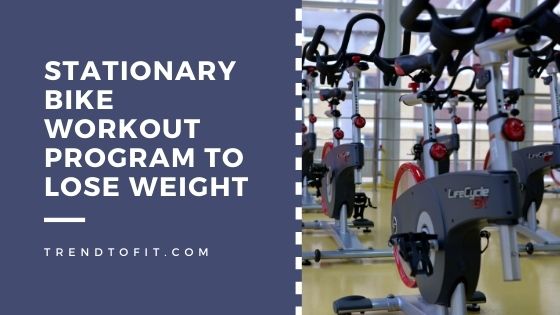 stationary bike workout for weight loss