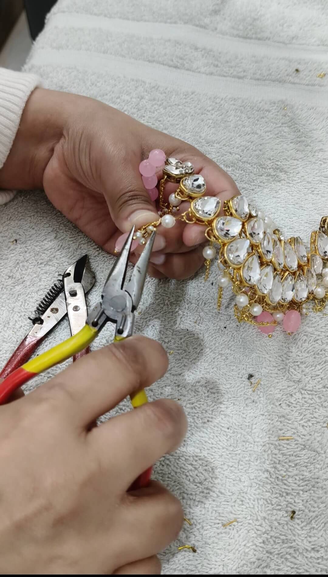 Adding tiny hanging details